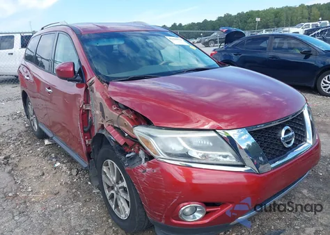 2015 Nissan Pathfinder Sv z USA, uszkodzony, nr VIN 5N1AR2MN9FC721724